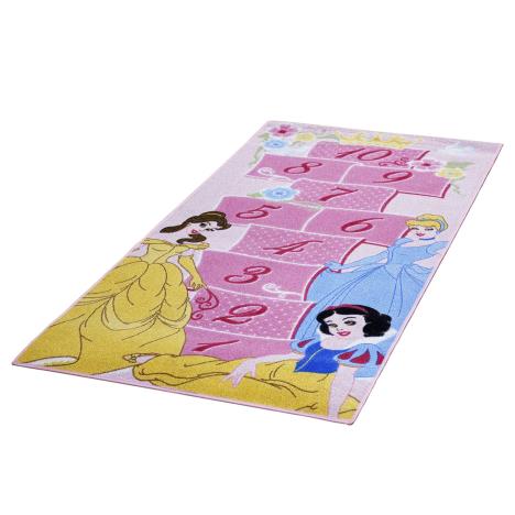 Disney Princess Hopscotch Game Rug Extra Image 1